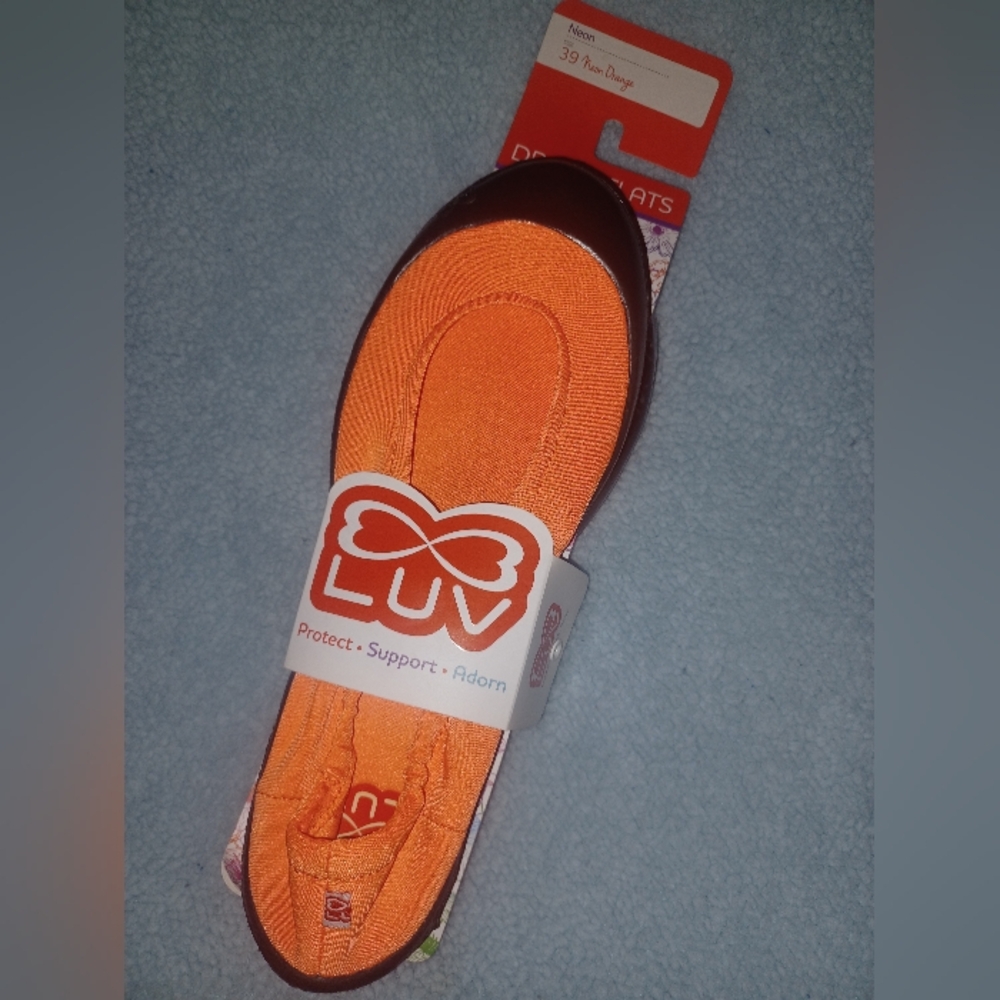 Women's Luvs Dream flats Neon Orange